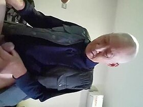 Chinese Old Man Sucks & Fucks His Younger Friend