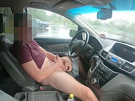 4k Quality- Risky teen 18+ Boy Jerk Off While People Were Moving - I Think The Blue Car Caught Me