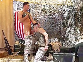Sexy Soldiers And Fuck On All Fours - Eric Rey And Dalton Riley