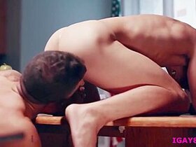 Adam Ramzi And Tristan Hunter In Muscled Men And Banging