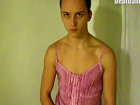 Feminization And Hardcore Anal For A Horny Twink With Debt Dandy