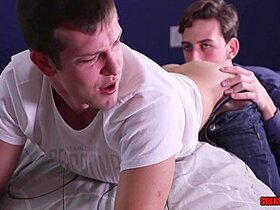 Banging On The Bed With Thirsty And - Mickey Knox And Scotty Knox