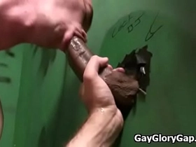 Gay gloryhole interracial dick sucking video 22